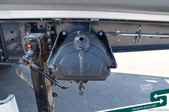 Polpriklopnik kiper WIELTON 3-Achs Kipper 33m³ HARDOX Liftachse