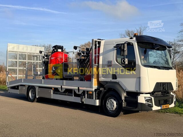 Open laadbak Renault D 14T Machine transporter NIEUW