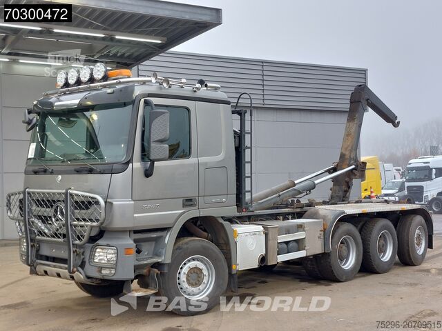 Sistema de brazo de gancho Mercedes Actros 3248 Actros 8X4 HIAB XR24SL59 Multilift ...