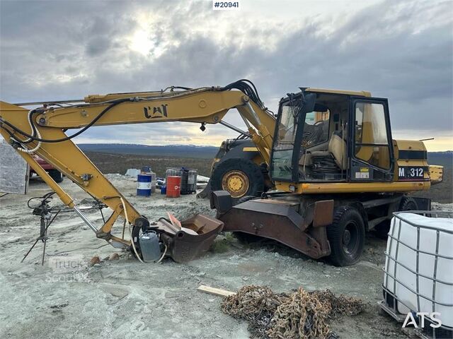 Excavadora de ruedas Caterpillar 312