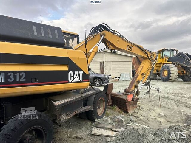 Excavadora de ruedas Caterpillar 312