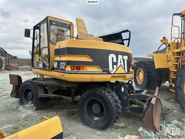 Excavadora de ruedas Caterpillar 312