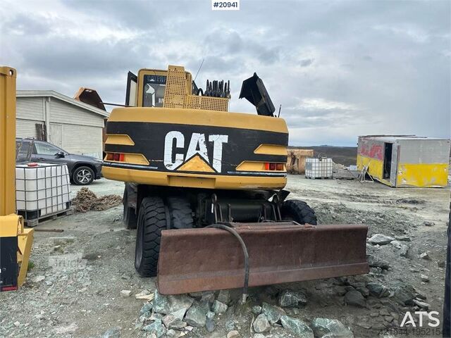 Excavadora de ruedas Caterpillar 312