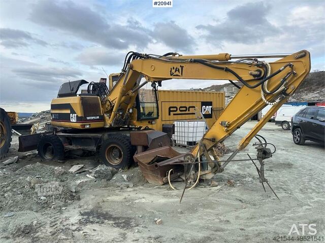 Excavadora de ruedas Caterpillar 312