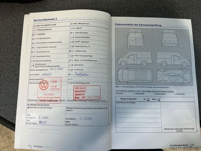 Minibuss VOLKSWAGEN Crafter Kombi 35 mittel L2H1 Fensterbus Ahk.3,5t