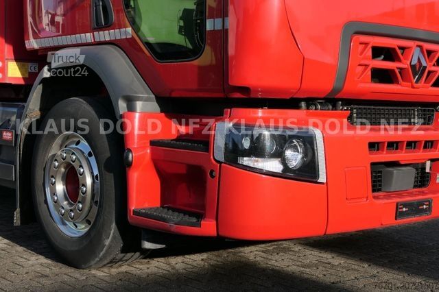 Tenteli düz yataklı kamyon RENAULT DWide 18.320 Pritsche Plane Vollluft XL-Tank LBW