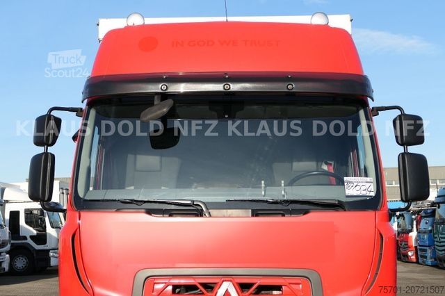 Tenteli düz yataklı kamyon RENAULT DWide 18.320 Pritsche Plane Vollluft XL-Tank LBW