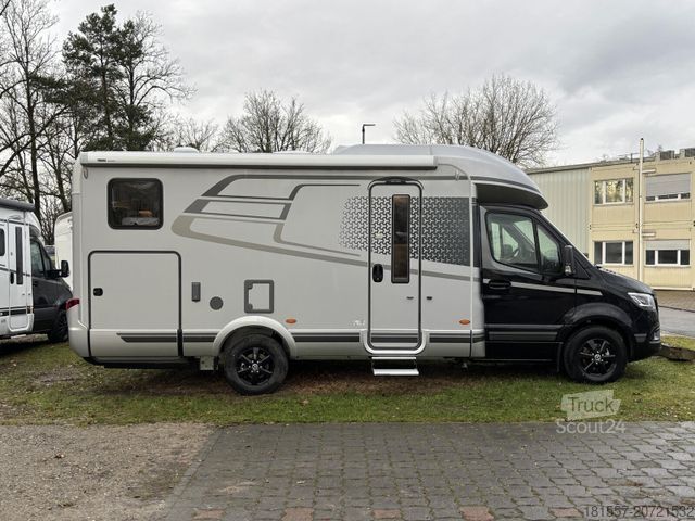 Caravana semiintegrada HYMER/ERIBA B-Klasse MC T 600 Hubbett, Alde, Autark, Leder