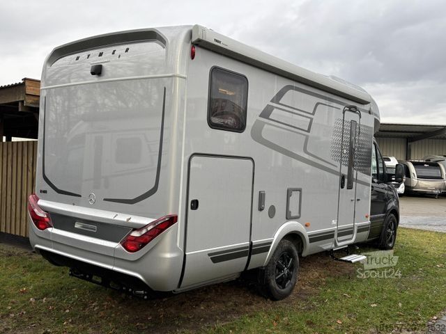 Caravana semiintegrada HYMER/ERIBA B-Klasse MC T 600 Hubbett, Alde, Autark, Leder