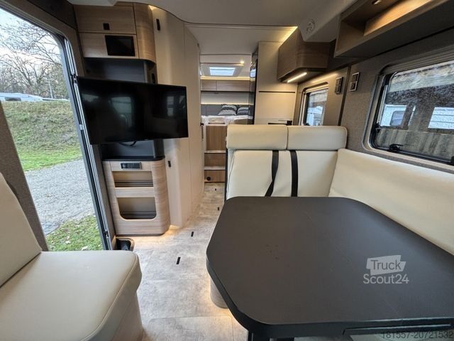 Caravana semiintegrada HYMER/ERIBA B-Klasse MC T 600 Hubbett, Alde, Autark, Leder