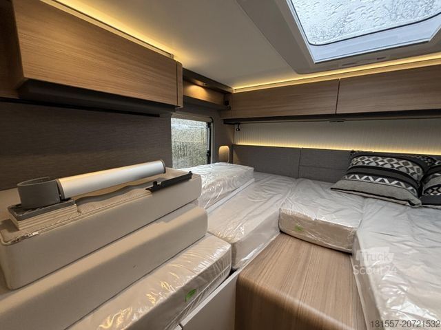 Caravana semiintegrada HYMER/ERIBA B-Klasse MC T 600 Hubbett, Alde, Autark, Leder