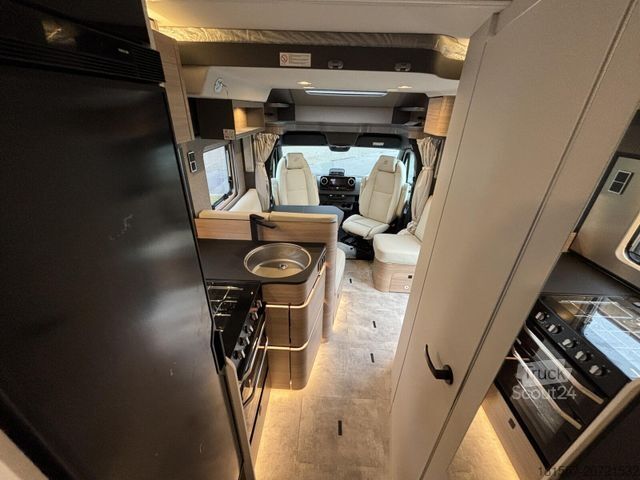 Caravana semiintegrada HYMER/ERIBA B-Klasse MC T 600 Hubbett, Alde, Autark, Leder