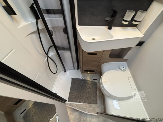 Caravana semiintegrada HYMER/ERIBA B-Klasse MC T 600 Hubbett, Alde, Autark, Leder