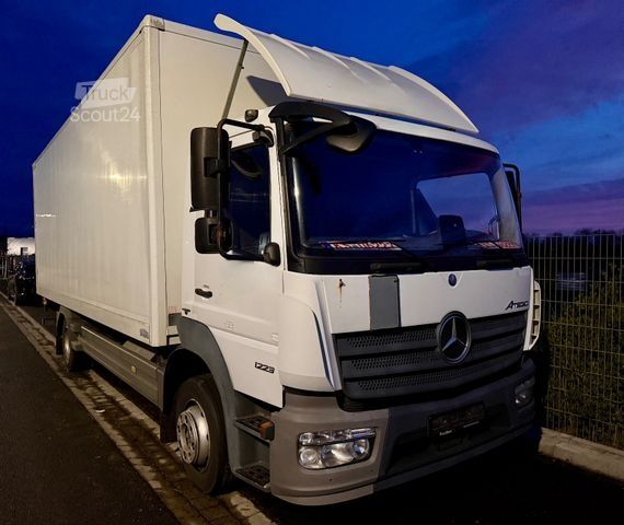 Kutu kamyonu MERCEDES-BENZ 1223L Atego E6, Klima, Schaltgetriebe, LBW 1,5to