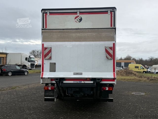 Kutu kamyonu MERCEDES-BENZ 1223L Atego E6, Klima, Schaltgetriebe, LBW 1,5to