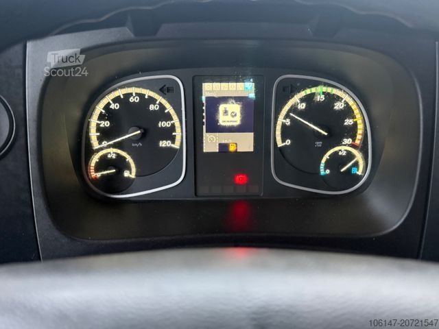 Kutu kamyonu MERCEDES-BENZ 1223L Atego E6, Klima, Schaltgetriebe, LBW 1,5to