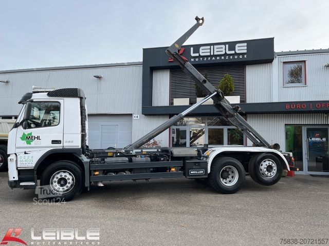 Φορτηγό γερανός roll-off VOLVO FM 330*Meiller Haken RK20.65*Lift/Lenk*210 TKM*