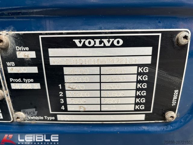 Φορτηγό γερανός roll-off VOLVO FM 330*Meiller Haken RK20.65*Lift/Lenk*210 TKM*