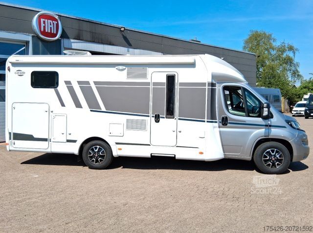 Puoliksi integroitu matkailuauto CARADO T 447 pro+ *Pakate: pro+/Basic/Style*Hub-Bett*