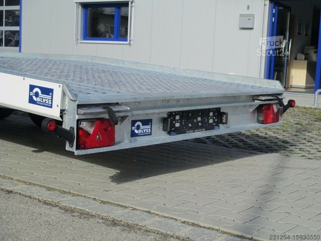 Ρυμουλκούμενο μεταφοράς αυτοκινήτων BLYSS Jupiter Pro VDI geprüft! 550x210cm 3500kg