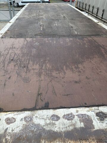 Размяна на отворено тяло Krone 7,82m Baustoff Brücken Zurringe Kranbar