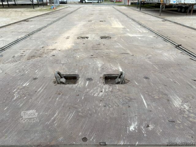 сменяема платформа Wecon Plattform mittig+außen Zurringe verzinkt