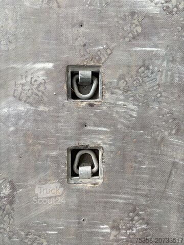 сменяема платформа Wecon Plattform mittig+außen Zurringe verzinkt