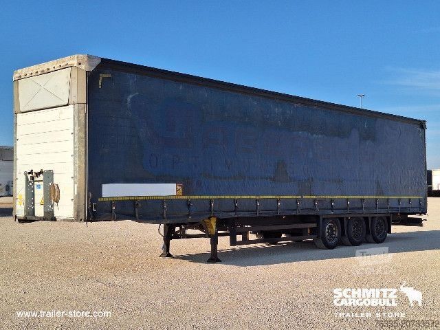 Отворено полуремарке с брезент Schmitz Cargobull Curtainsider Mega