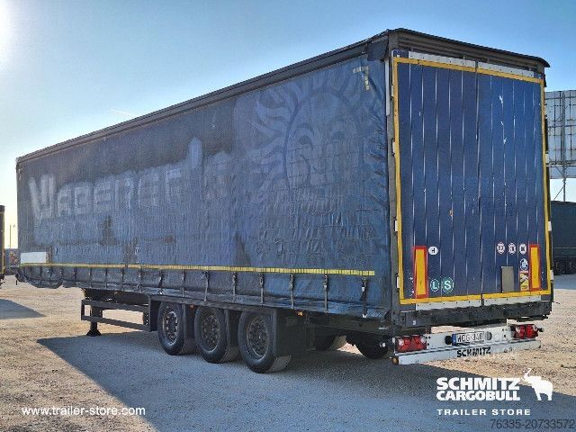 Отворено полуремарке с брезент Schmitz Cargobull Curtainsider Mega