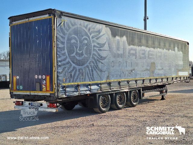 Отворено полуремарке с брезент Schmitz Cargobull Curtainsider Mega