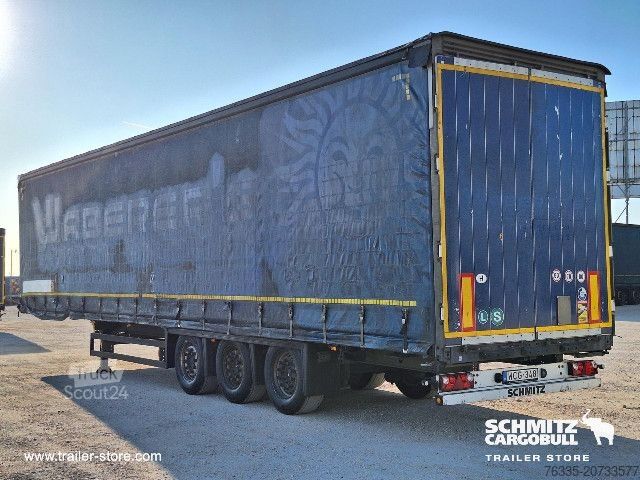 Отворено полуремарке с брезент Schmitz Cargobull Curtainsider Mega