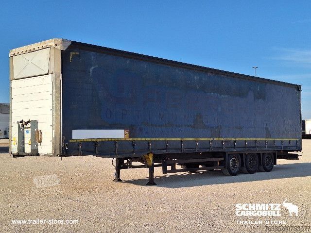 Отворено полуремарке с брезент Schmitz Cargobull Curtainsider Mega