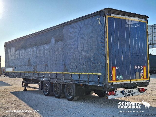 Отворено полуремарке с брезент Schmitz Cargobull Curtainsider Mega