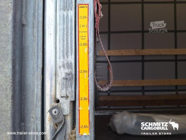 Отворено полуремарке с брезент Schmitz Cargobull Curtainsider Mega