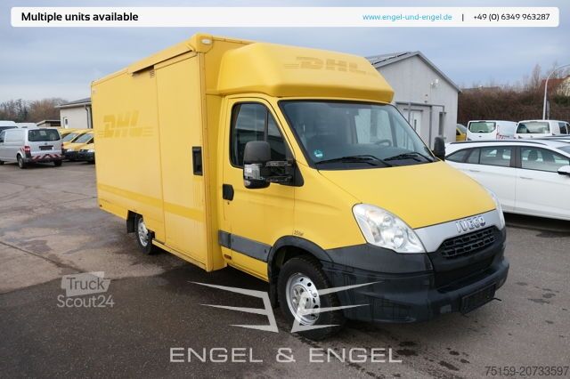 Transporter mit Koffer iveco Daily 35 S11 C30C AUTOMATIK KAMERA Regale LUFT DURCHGANG EURO-5 CoC