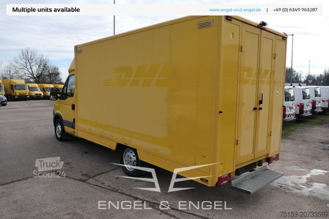 Transporter mit Koffer iveco Daily 35 S11 C30C AUTOMATIK KAMERA Regale LUFT DURCHGANG EURO-5 CoC