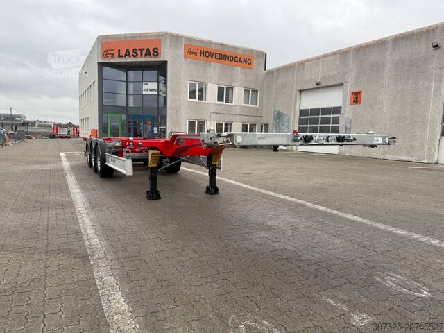 Containervervoer Kel-Berg Container chassis / Container-Fahrgestell / Contai