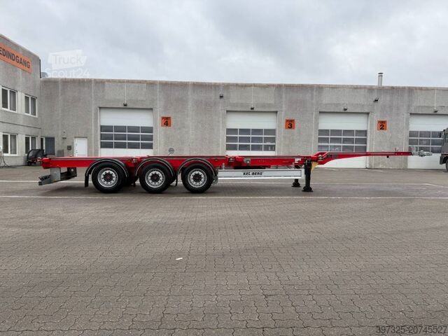 Transporte de contenedores Kel-Berg Container chassis / Container-Fahrgestell / Contai