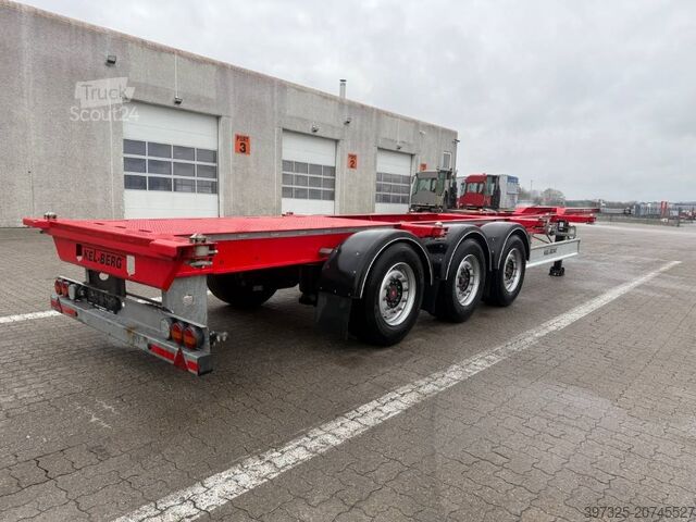 Transporte de contenedores Kel-Berg Container chassis / Container-Fahrgestell / Contai