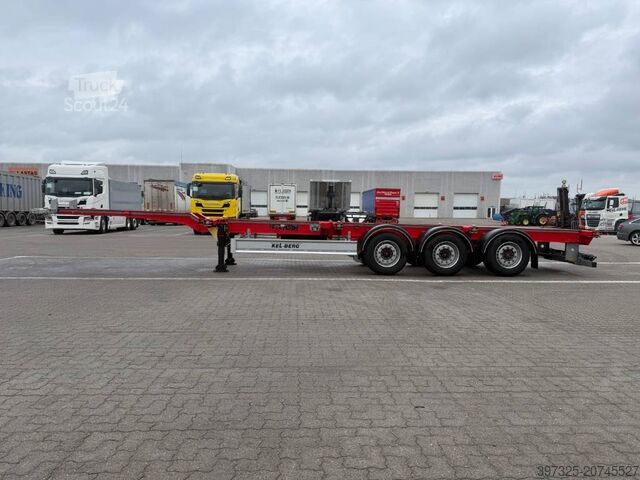Containervervoer Kel-Berg Container chassis / Container-Fahrgestell / Contai