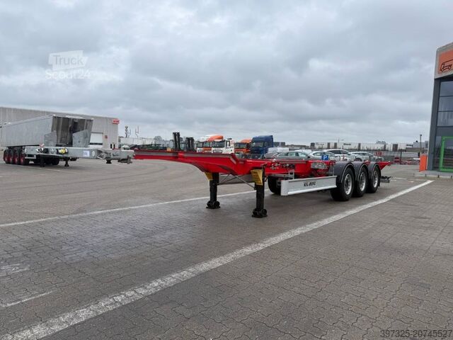 Transporte de contenedores Kel-Berg Container chassis / Container-Fahrgestell / Contai