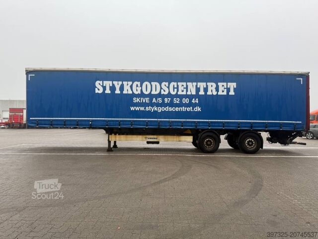 Bâches coulissantes Krone City curtain / City-Plane / City gardin