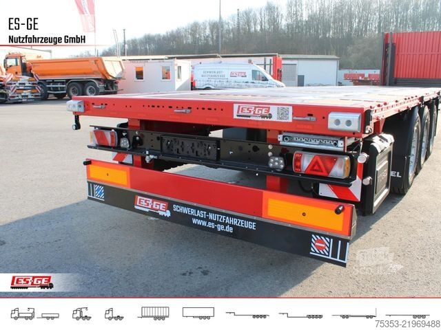 Werkplatform oplegger KÖGEL Multi Chassis, verstärkt