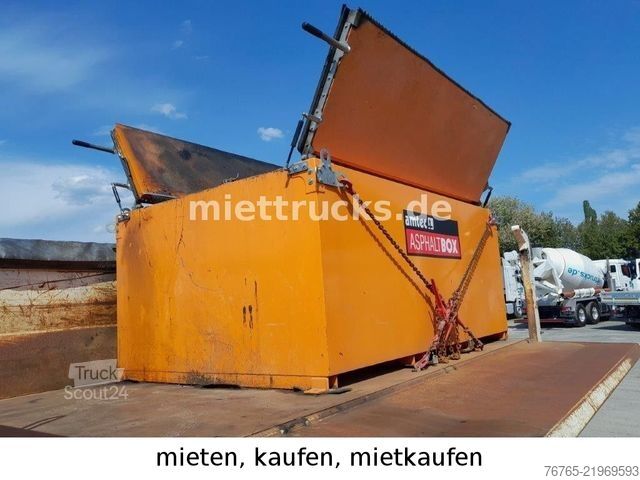 Postrojenje za mešanje asfalta AMTEC Amtec 8 t Thermo Box Mietkauf moglich