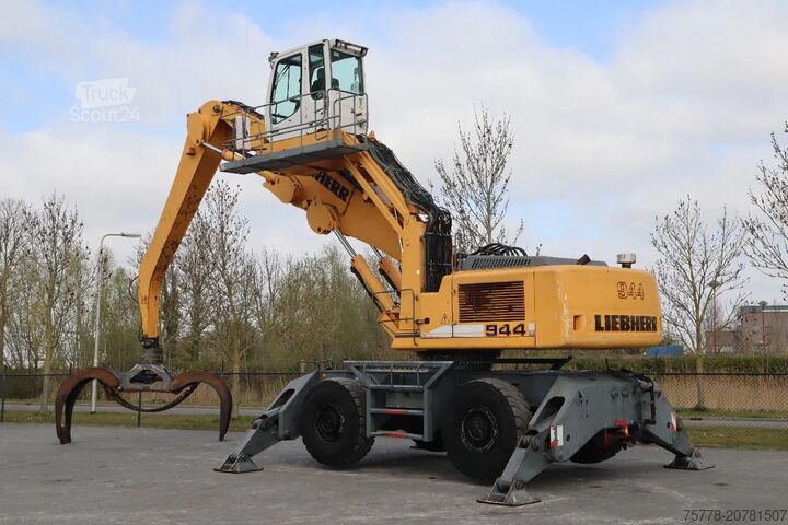 Pelle sur roues Liebherr A944 C HD | LOG GRAPPLE | HOLZGREIFER | TIMBER