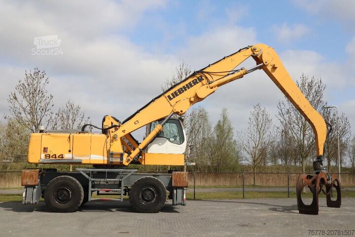 Pelle sur roues Liebherr A944 C HD | LOG GRAPPLE | HOLZGREIFER | TIMBER