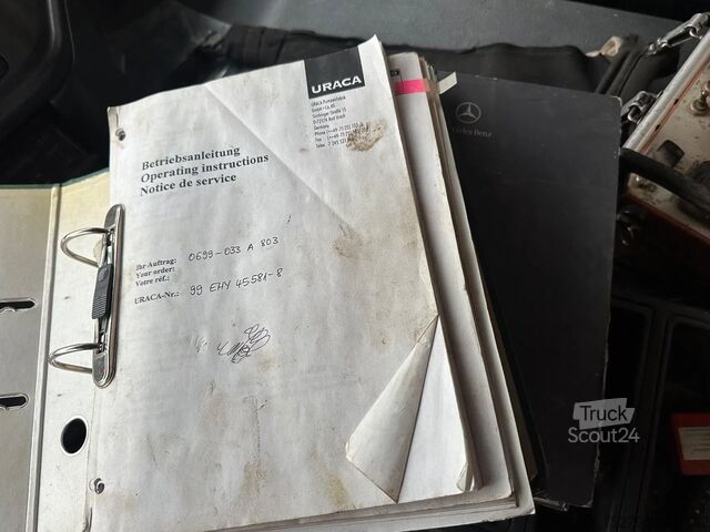 Véhicule aspirant Mercedes-Benz Actros 3340 6x6 Kanalreinigung + Wasserruckgewi...