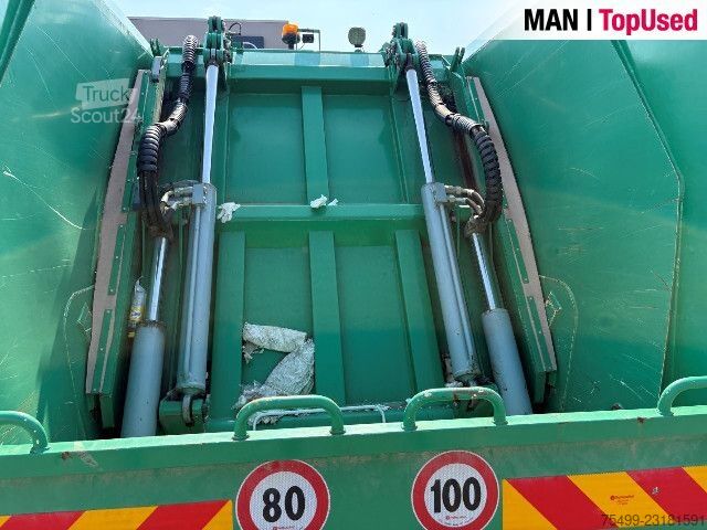 Søppelbilen MAN TGM 15.250 4x2 BL CH