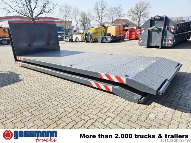 Ruloninis konteineris Abrollplattform 6.000mm, 2x vorhanden