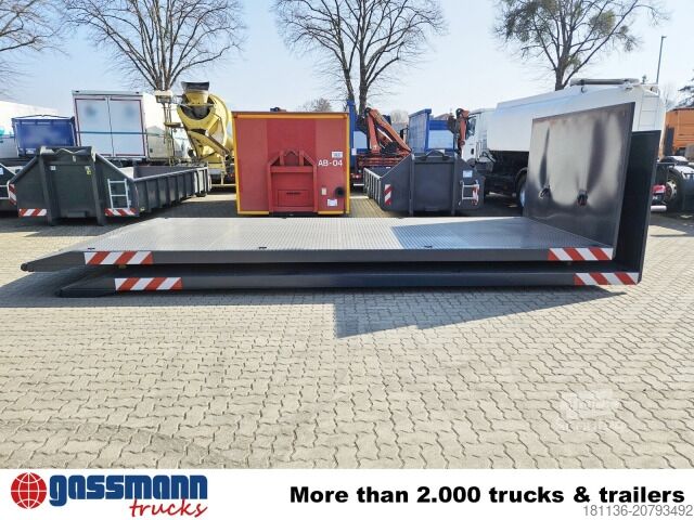 Ruloninis konteineris Abrollplattform 6.000mm, 2x vorhanden
